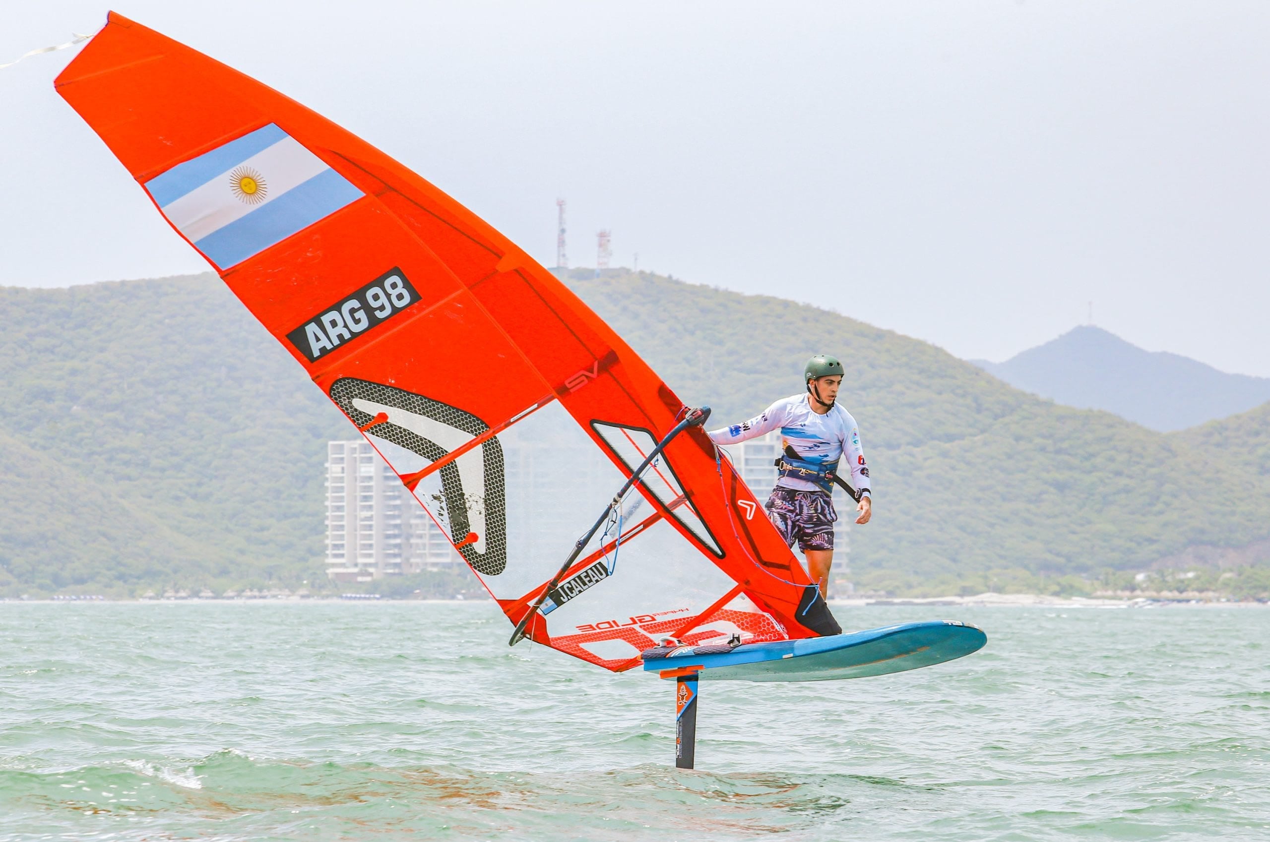 Juani Calau- Medalla de bronce en el Suramericano de Playa Colombia 2023