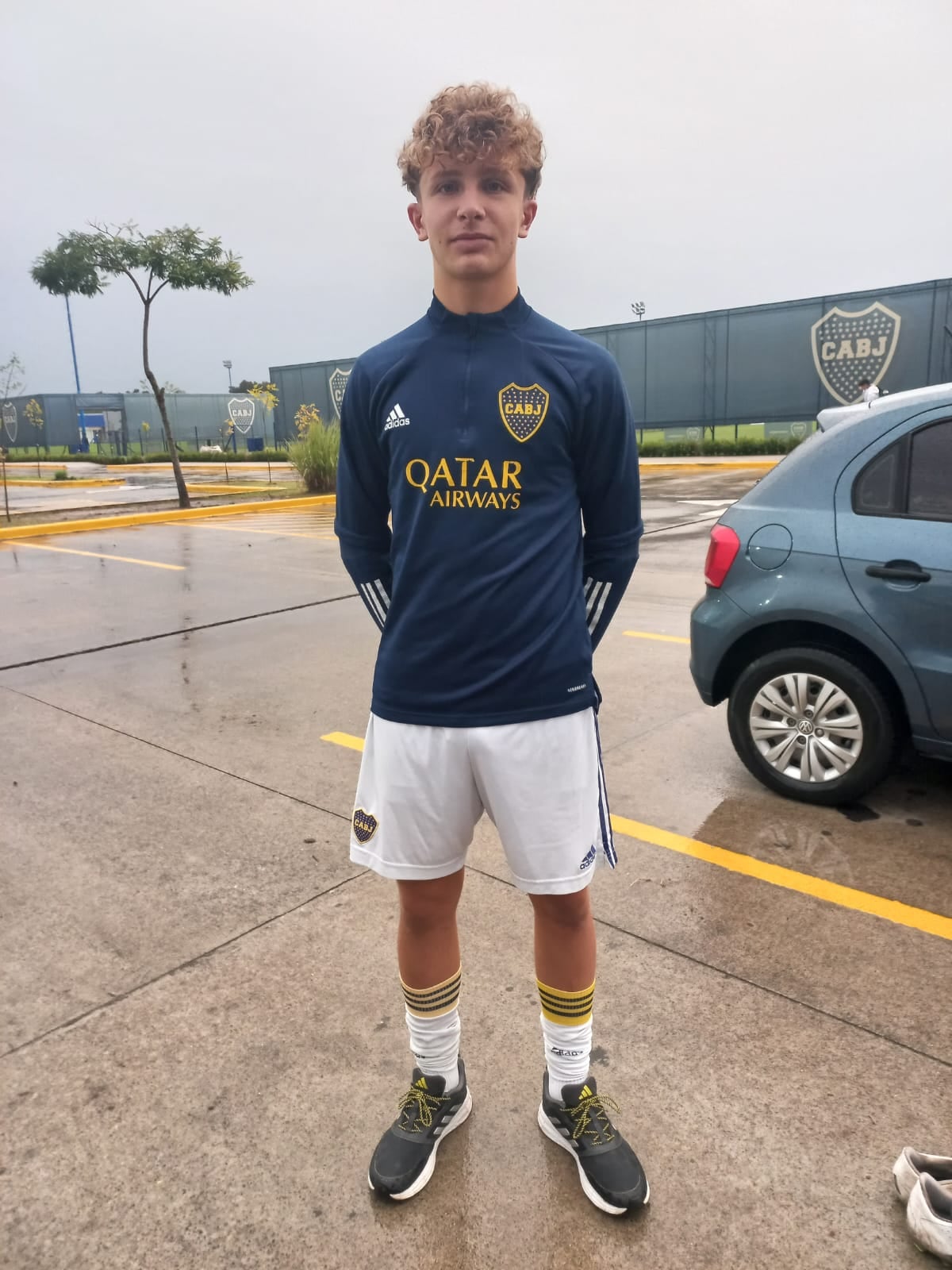 El juvenil se ganó un lugar en las filas de Boca.