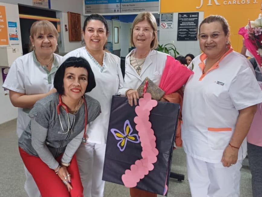 Dra Mónica Rodríguez jubilación y 50 años de pediatra Arroyito