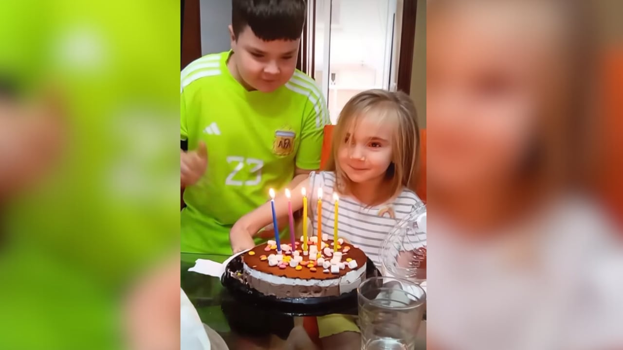 Juanita festejó su cumpleaños antes de su operación