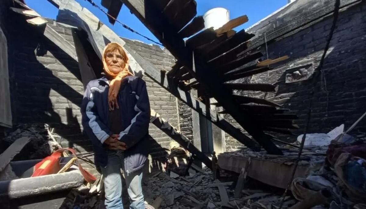 El drama de una numerosa familia que perdió todo a causa de un incendio