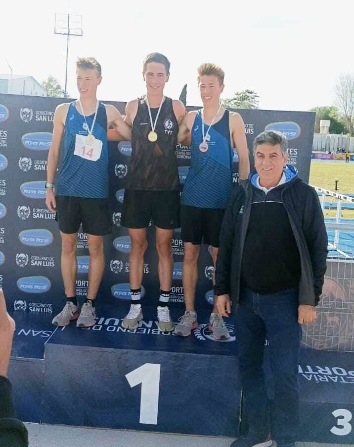 Destaada participación de atletas de San Rafael en el Campeonato Nacional de Atletismo U-20.