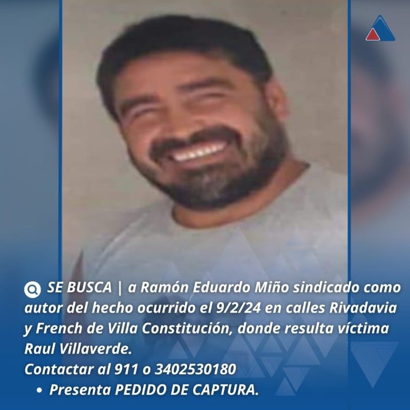 Ramón Miño posee pedido de captura por el homicidio