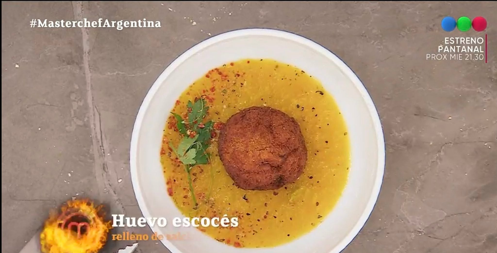 Huevo escocés, la receta con la que el salteño consiguió su delantal en MasterChef