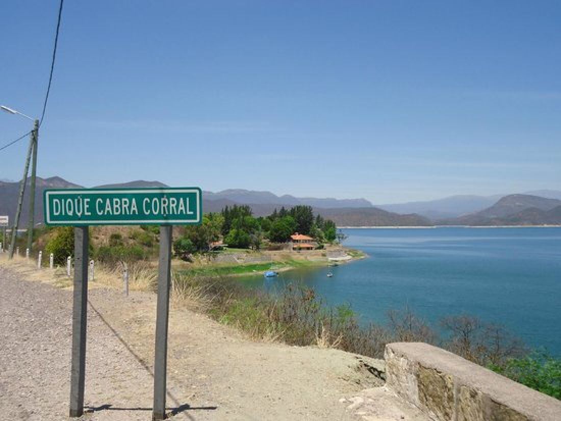 El Dique Cabra Corral en Salta.