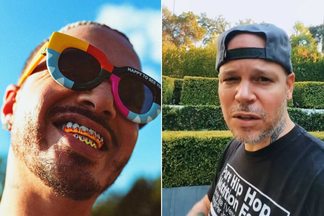 J Balvin y René Pérez.