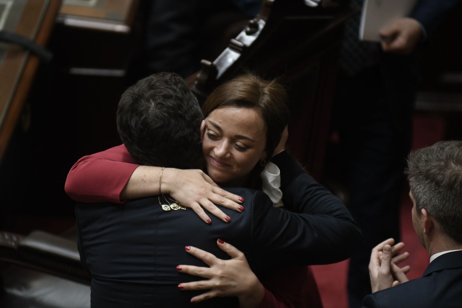 Cecilia Moreau es la presidenta de la Cámara de Diputados.