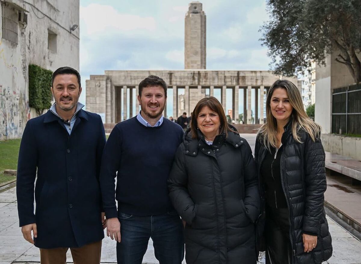 Elecciones PASO 2023 en Santa Fe: Patricia Bullrich llegó a Rosario con Luis Petri