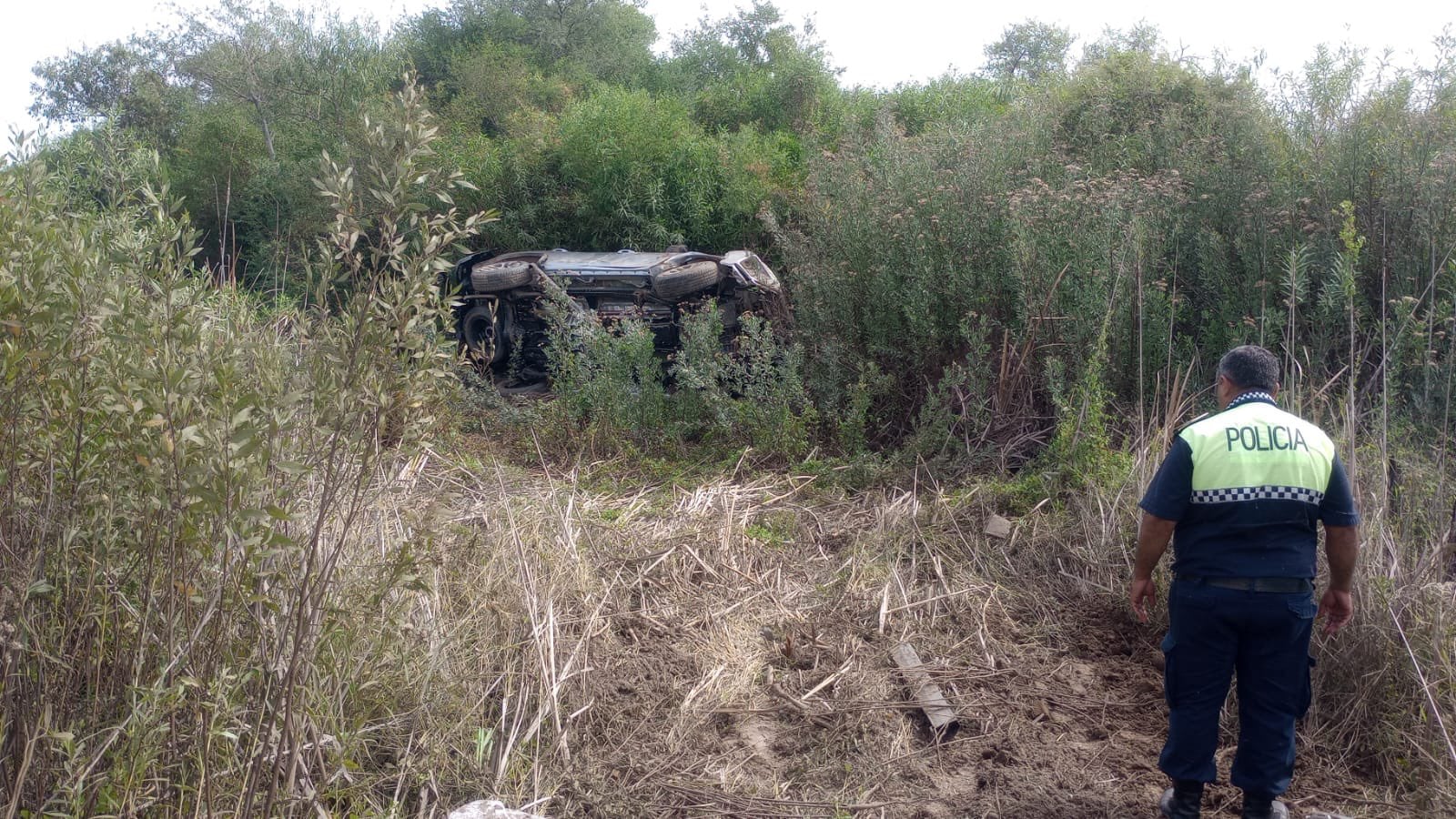 Luis Miguel Rodríguez sufrió un fuerte accidente y quedó internado.