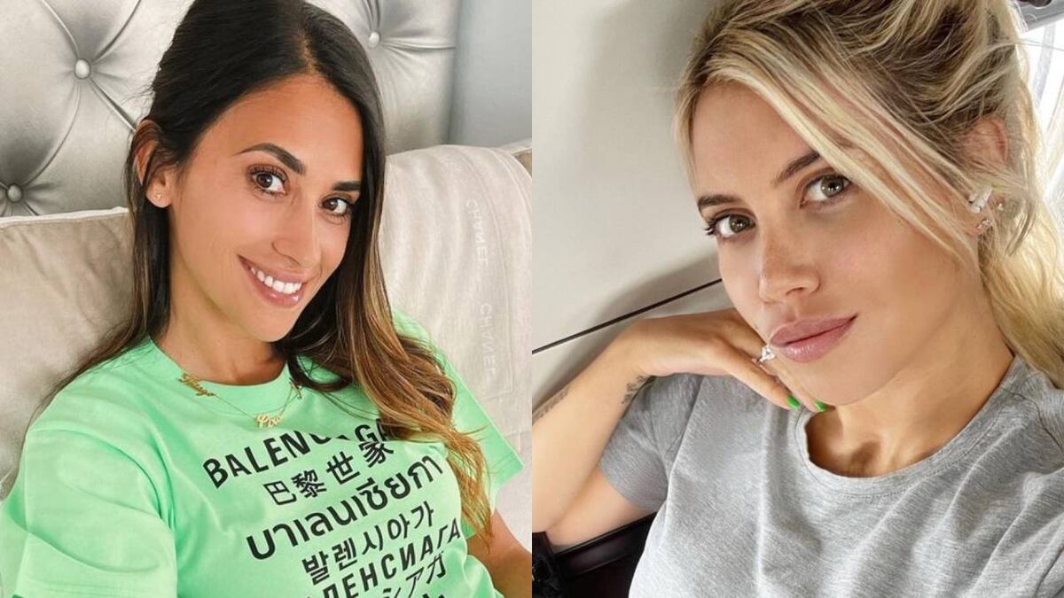 Antonela Roccuzzo y Wanda Nara compartieron una “tarde de amigas”