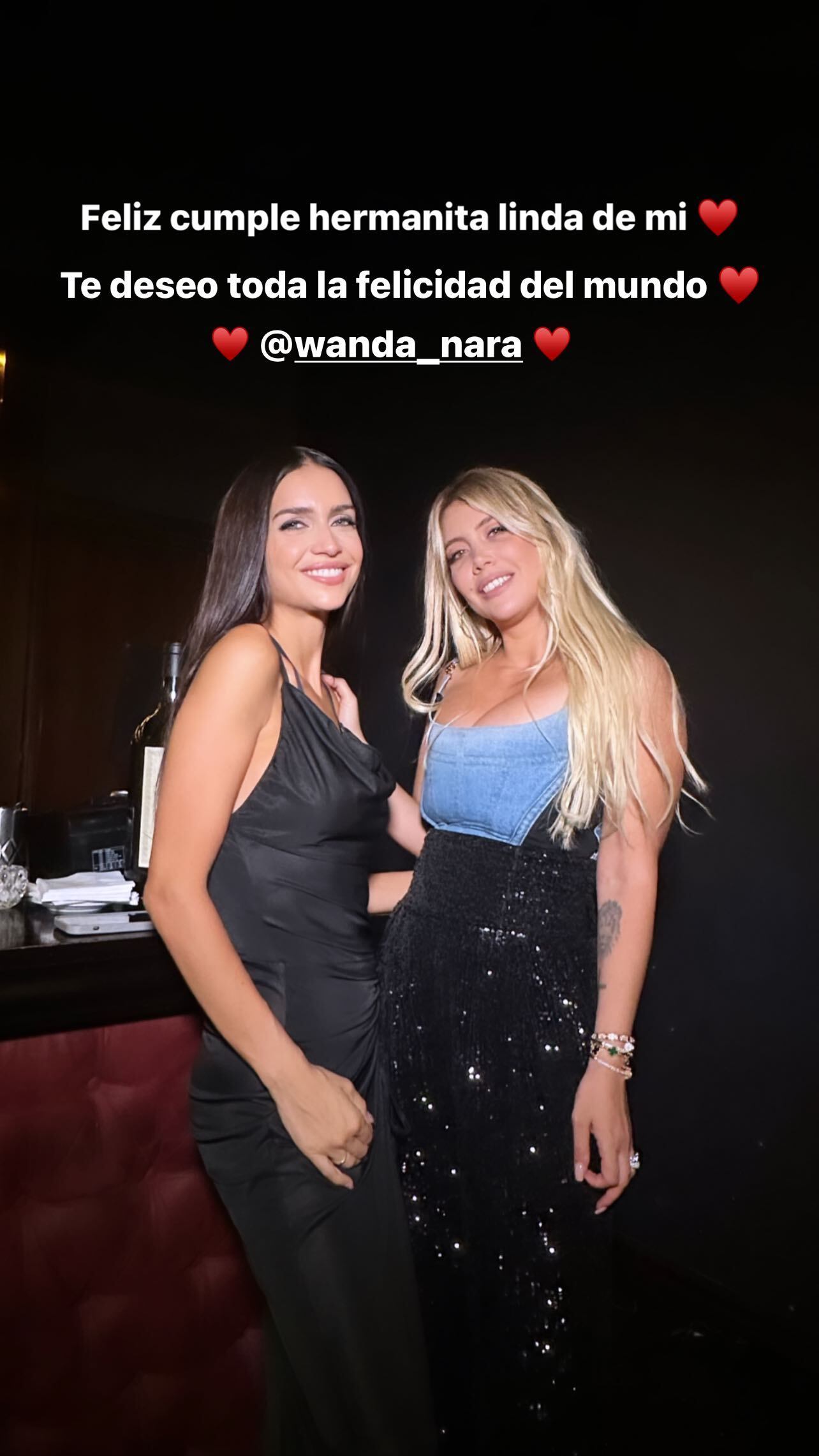 El mensaje de Zaira Nara para Wanda