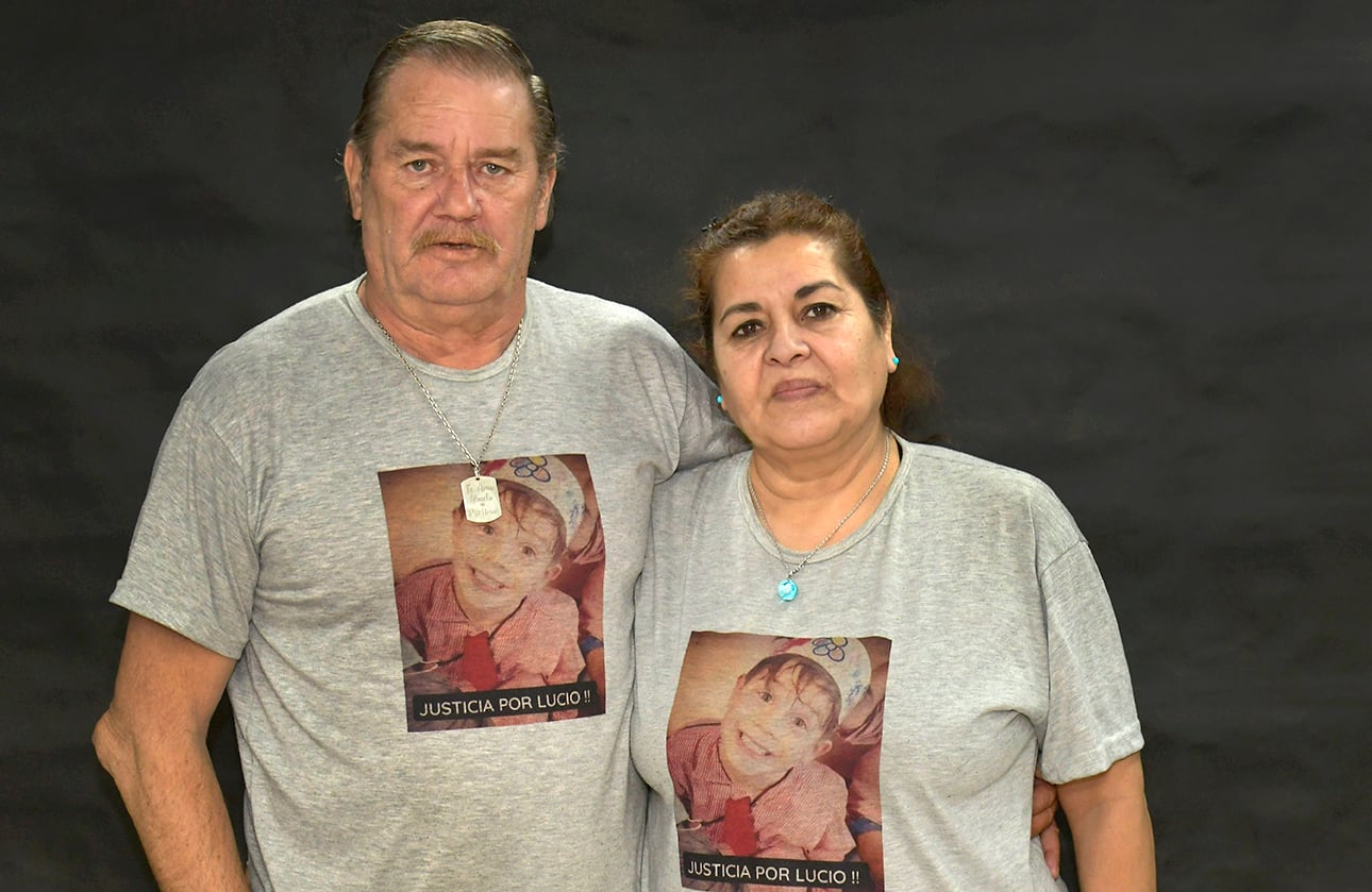 Caso Lucio Dupuy: los abuelos Silvia Gómez (53) y Ramón Dupuy (57)  - 
Foto:  Orlando Pelichotti / Los Andes

