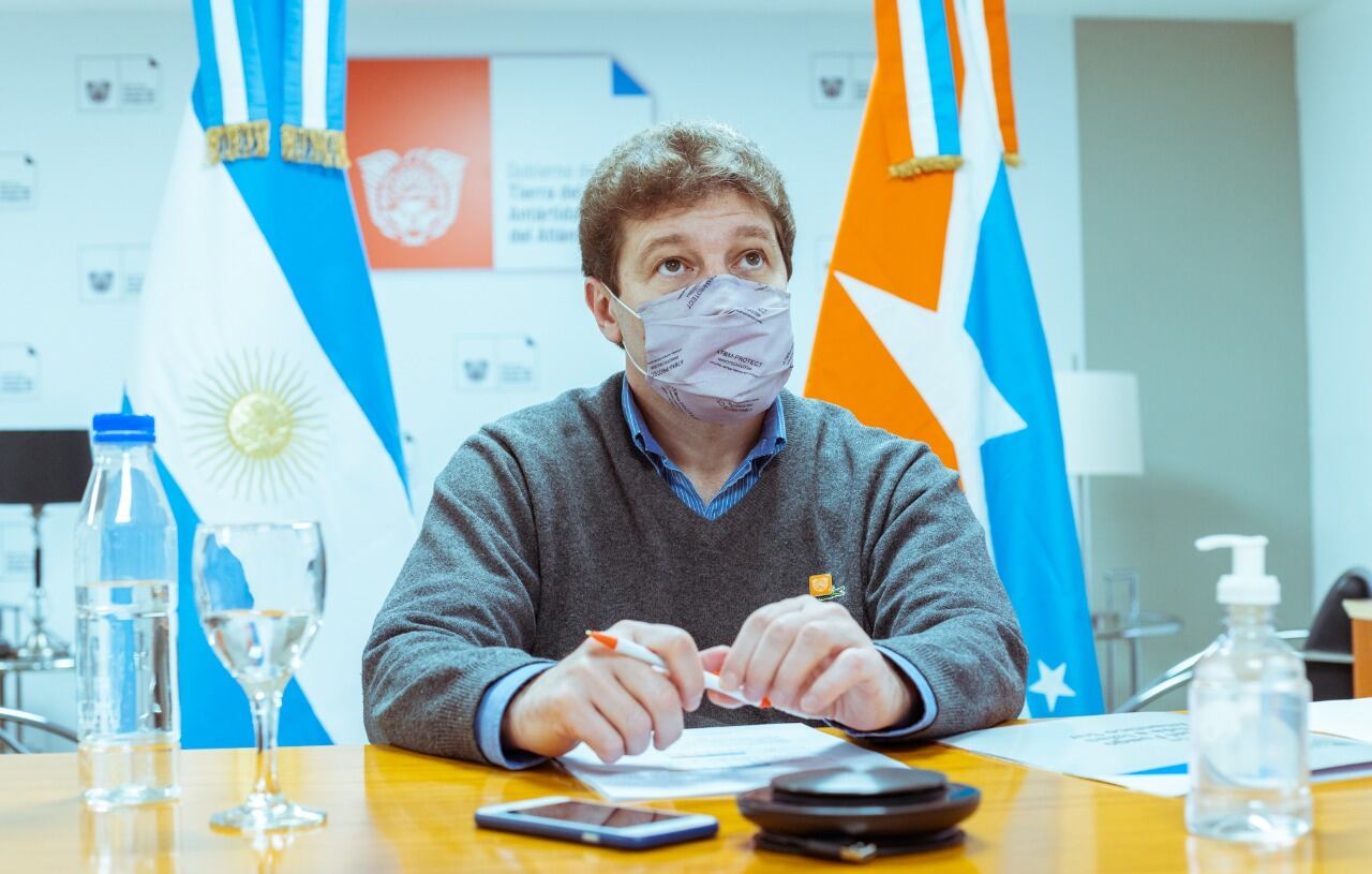 Gustavo Melella, gobernador de Tierra del Fuego.