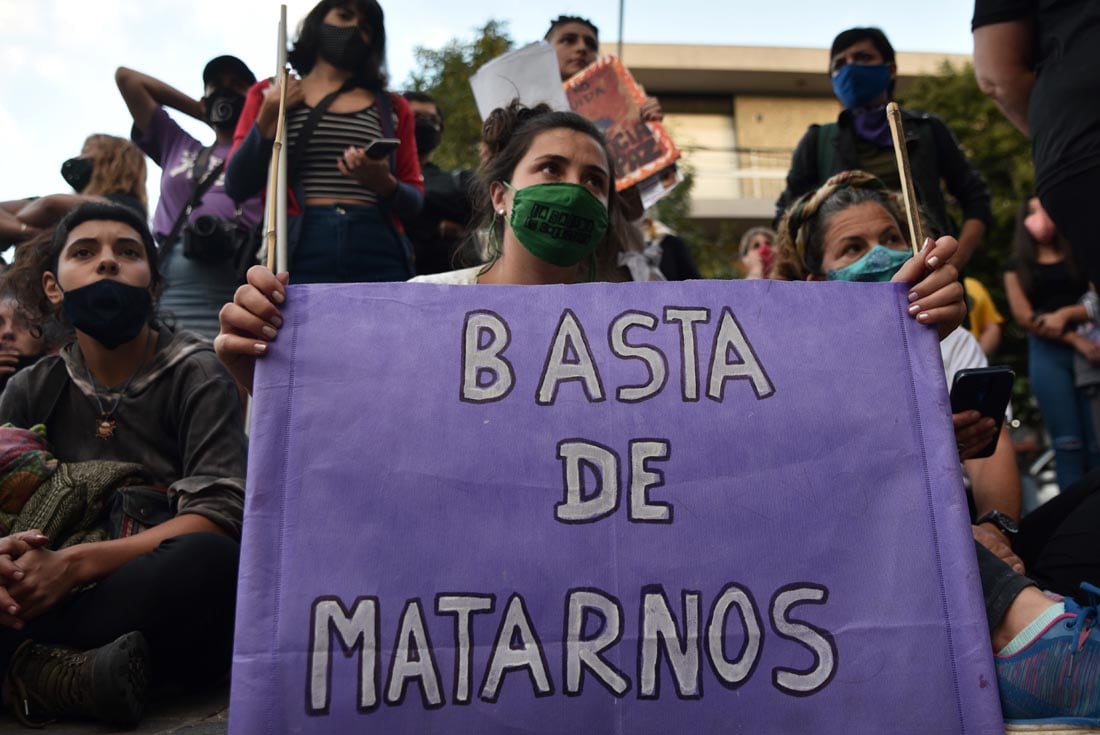  ID:4907254 protesta manifestacion ni una menos por ivana modica en la falda femicidio asesinato javier galvan asesino femicida 
foto carlos romero