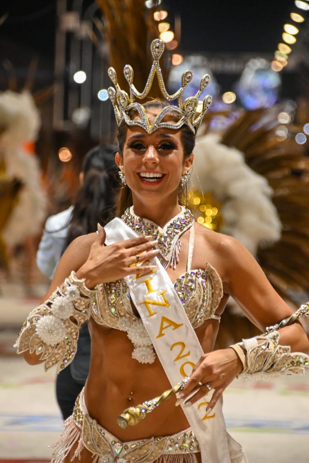 Carla Cortina - Reina del Carnaval del País 2022.