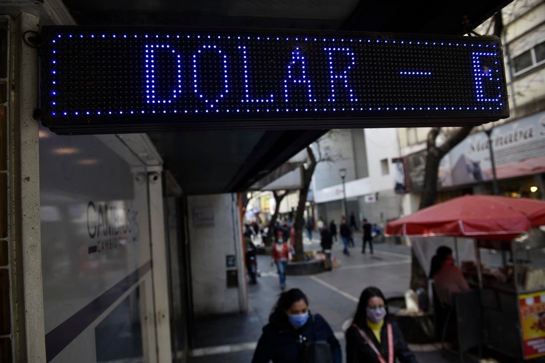 Cotización del dólar. (Ramiro Pereyra / La Voz)