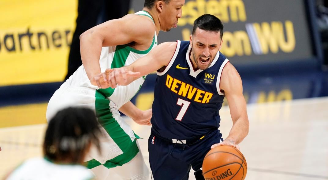 Facundo Campazzo. Manu Ginóbili resaltó la temporada debut del base cordobés. (AP)