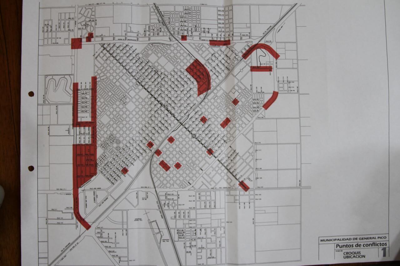 El Plan integral de Desagües Pluviales que iban a realizar en General Pico.