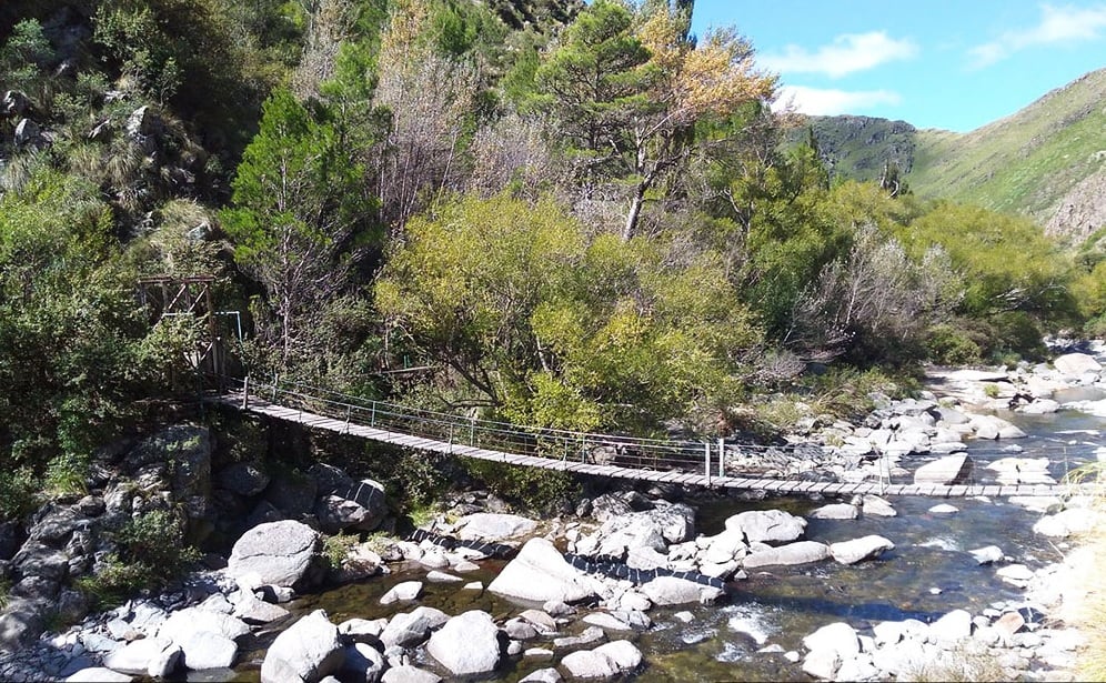 Camino al Cerro Blanco en Carpintería, capitalk provincial del vuelo libre.