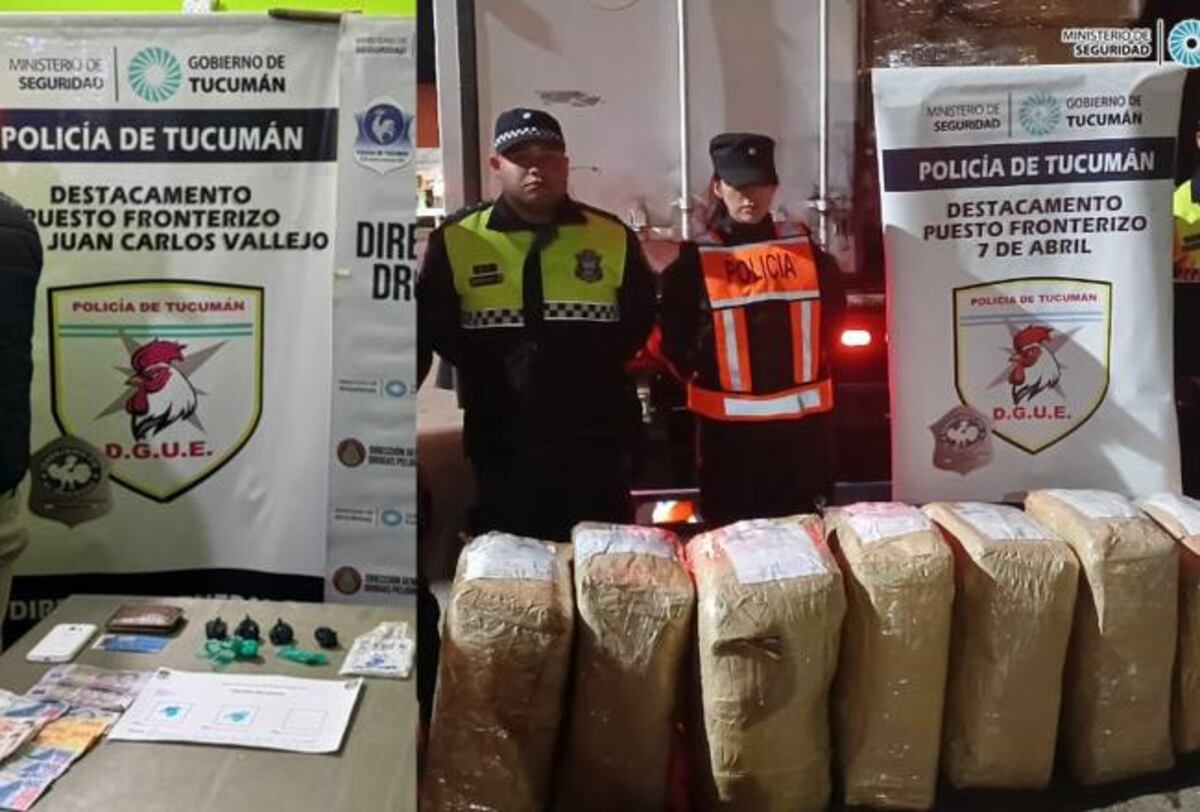 Secuestran drogas y cubiertas durante un Operativo Lapacho