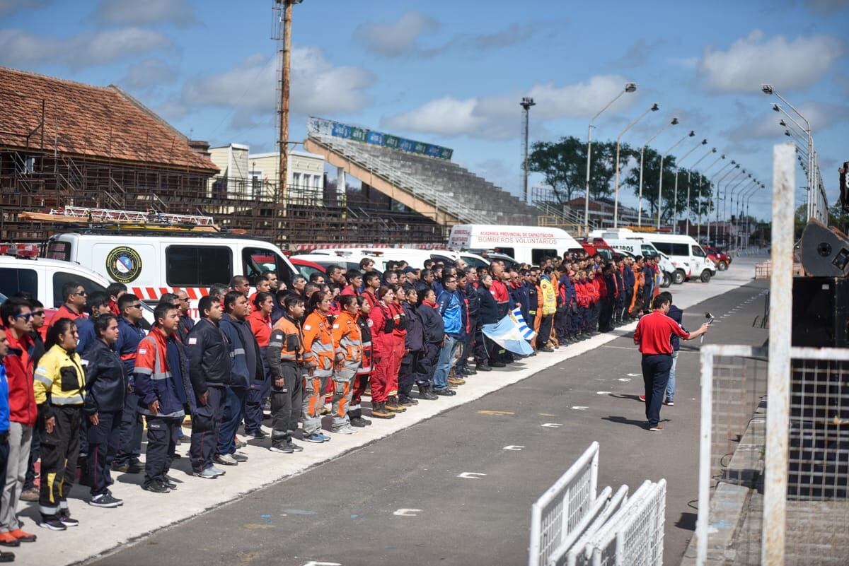 Encuentro y movilización de Brigadas USAR en Gualeguaychú