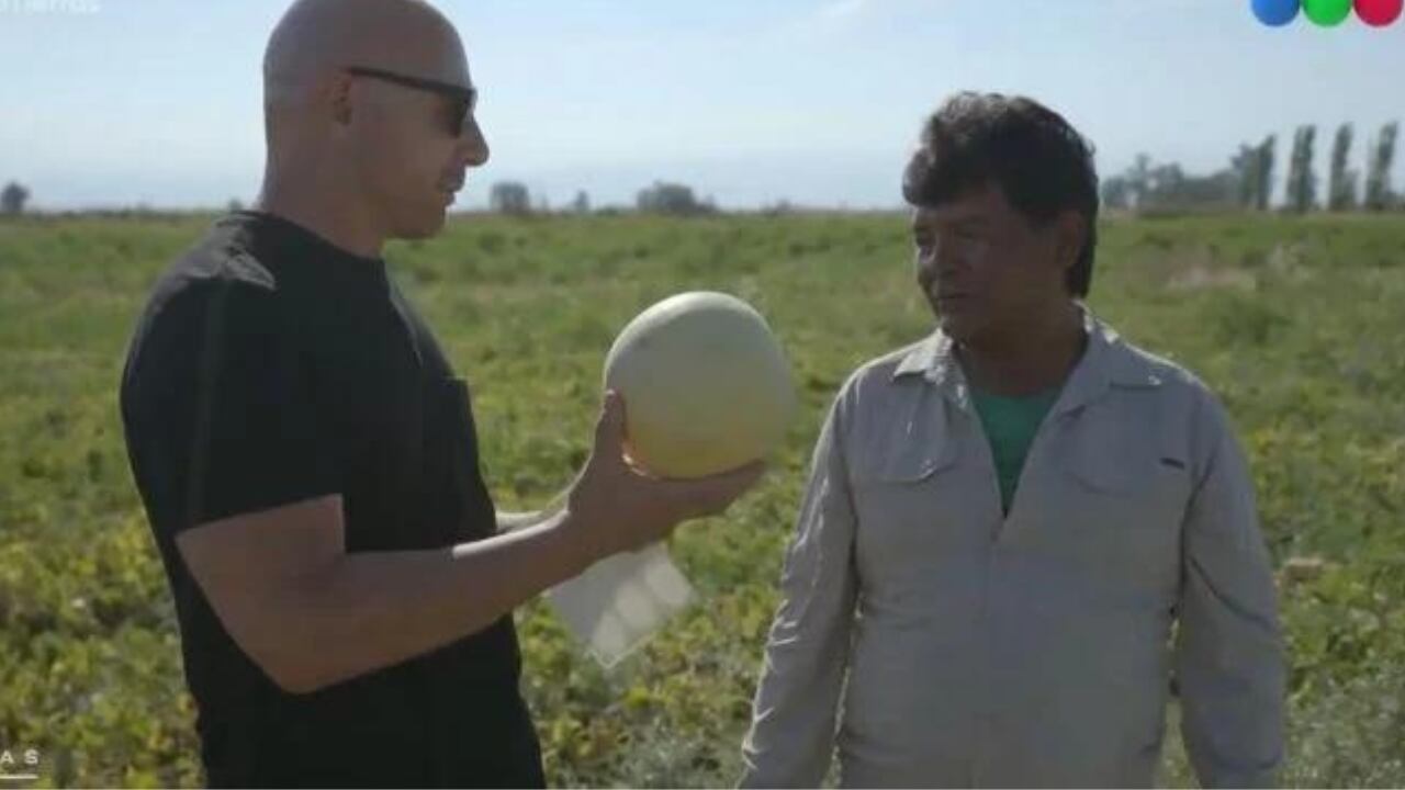 Germán Martitegui dijo que los melones de San Juan son los más ricos de la Argentina