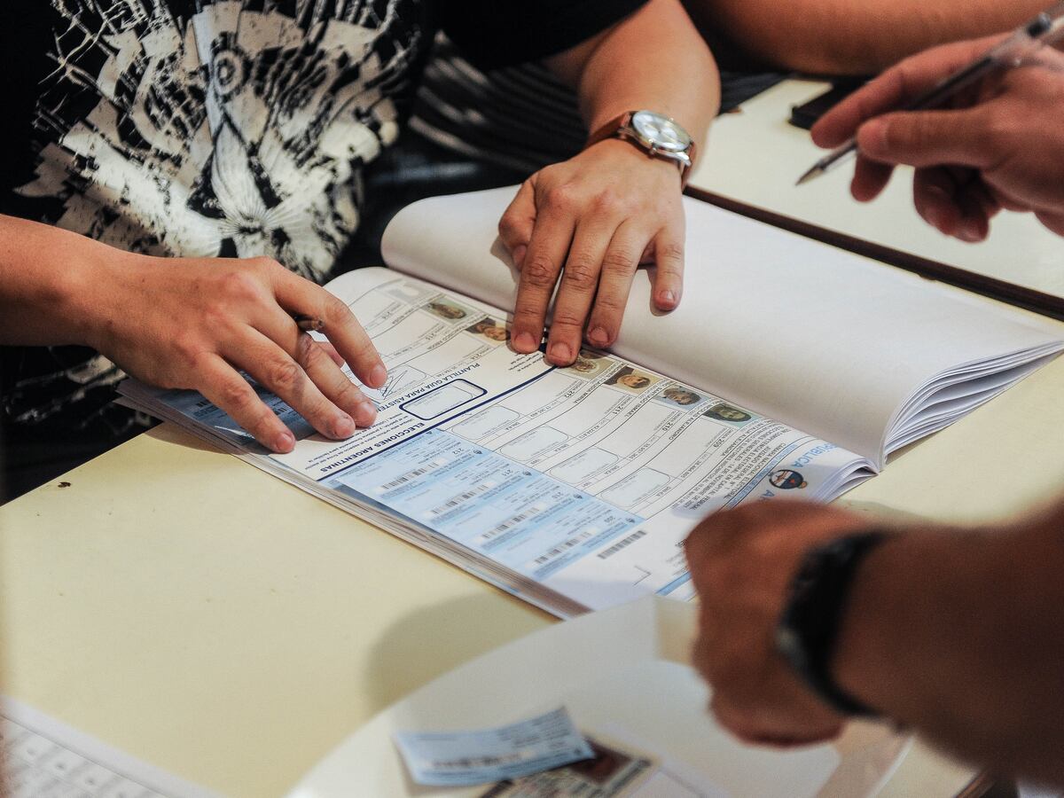 Río Turbio: la nieve dijo presente en las elecciones legislativas 2021