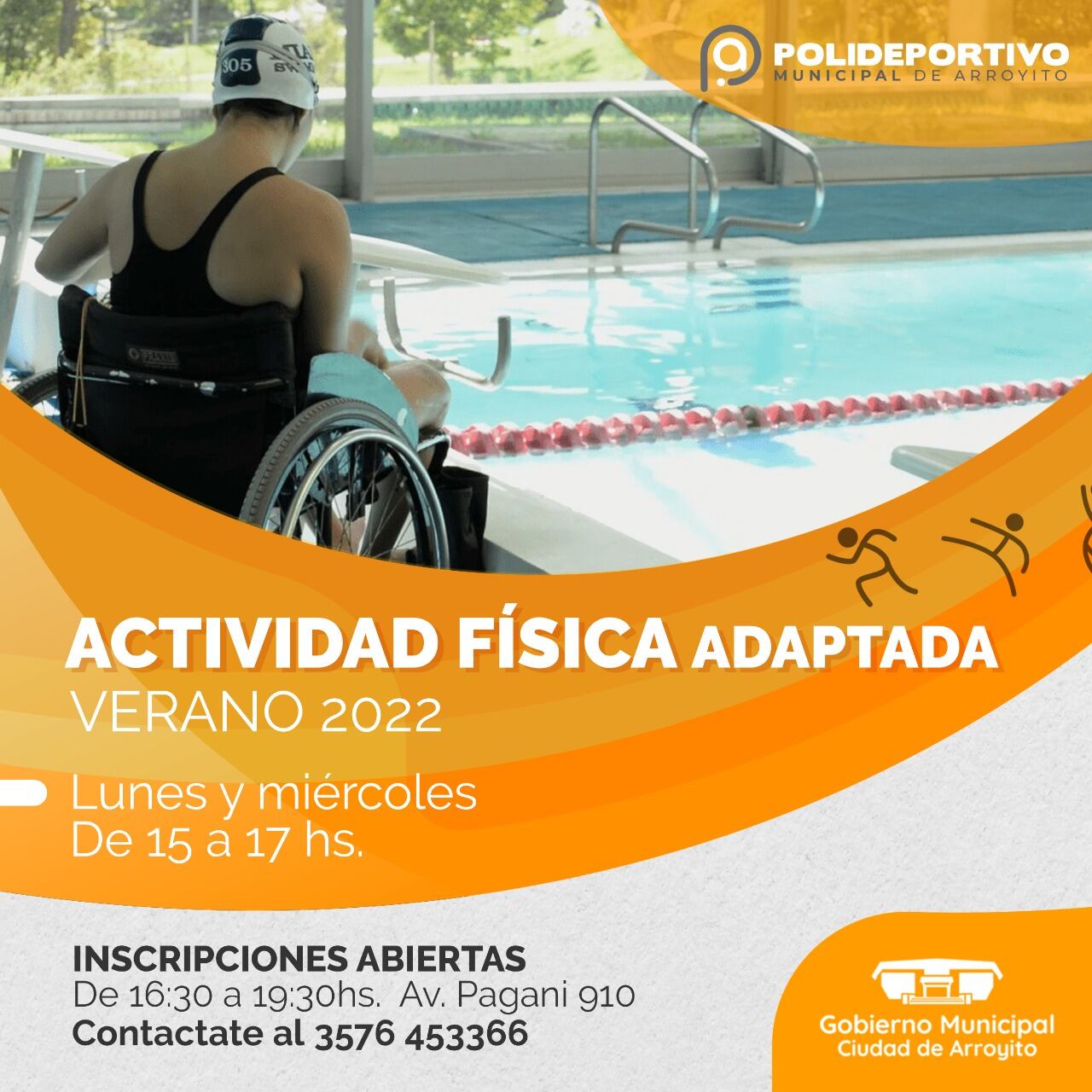 Natacion Adaptada en el Cultural Arroyito