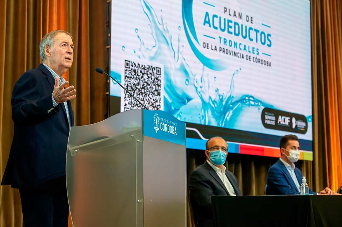 Son diez los oferentes para ejecutar el Acueducto Sierras Chicas Norte