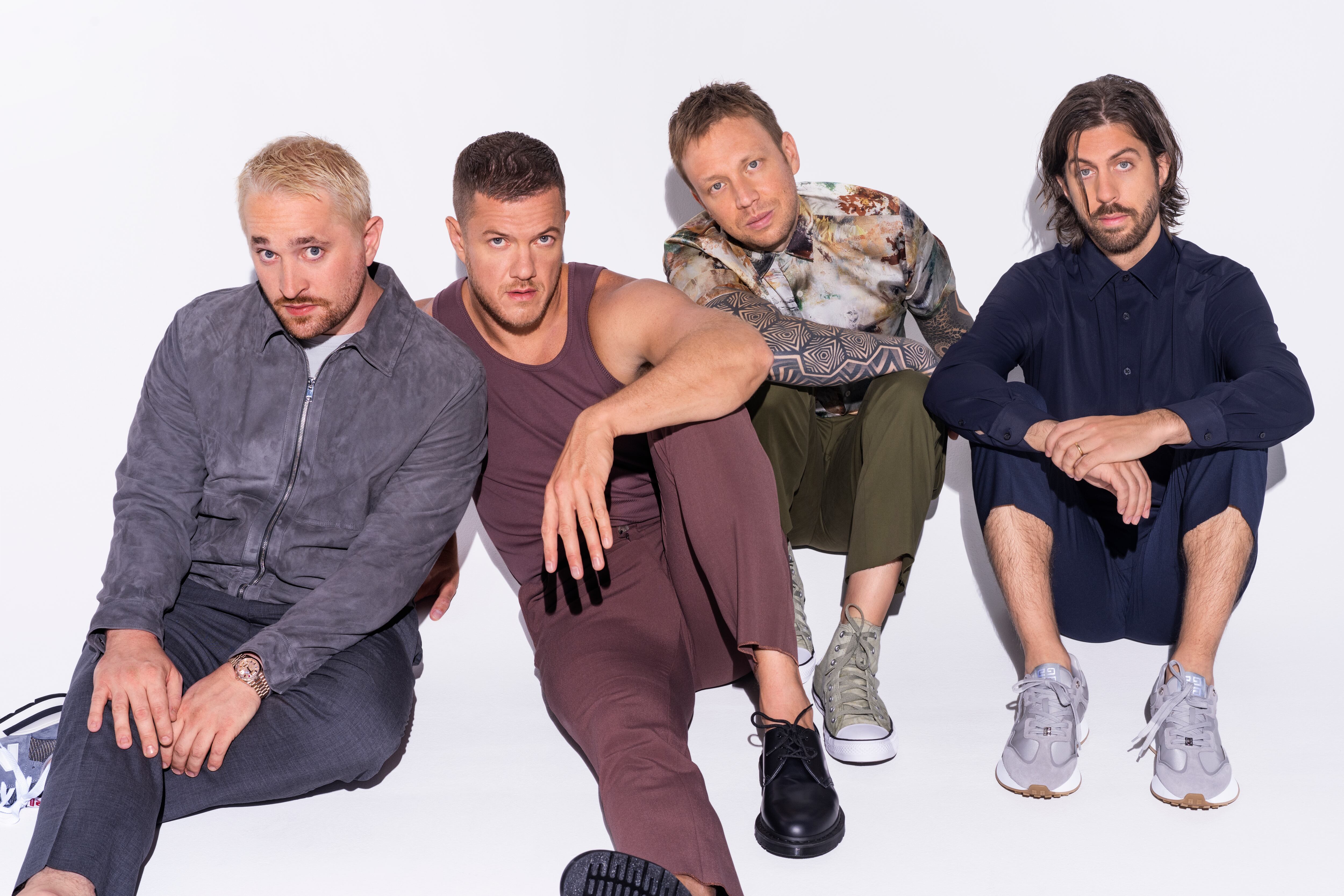 Imagine Dragons viene a presentar un disco "ambicioso" producido por Rick Rubin. (Gentileza Ray Davidson)