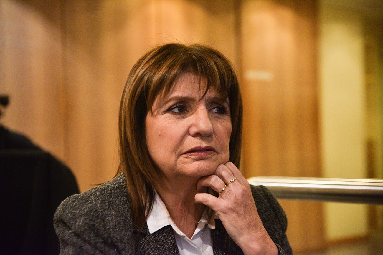 Patricia Bullrich se opone a las retenciones en le campo.