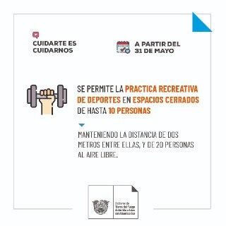 Desde el Ministerio de Salud de la Provincia informaron las medidas vigentes a partir del lunes 31 de mayo.