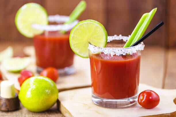 Jugo de tomate.