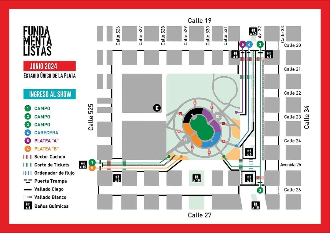 Ingresos y accesos para el show de Los Fundamentalistas del Aire Acondicionado este 8 de junio en La Plata