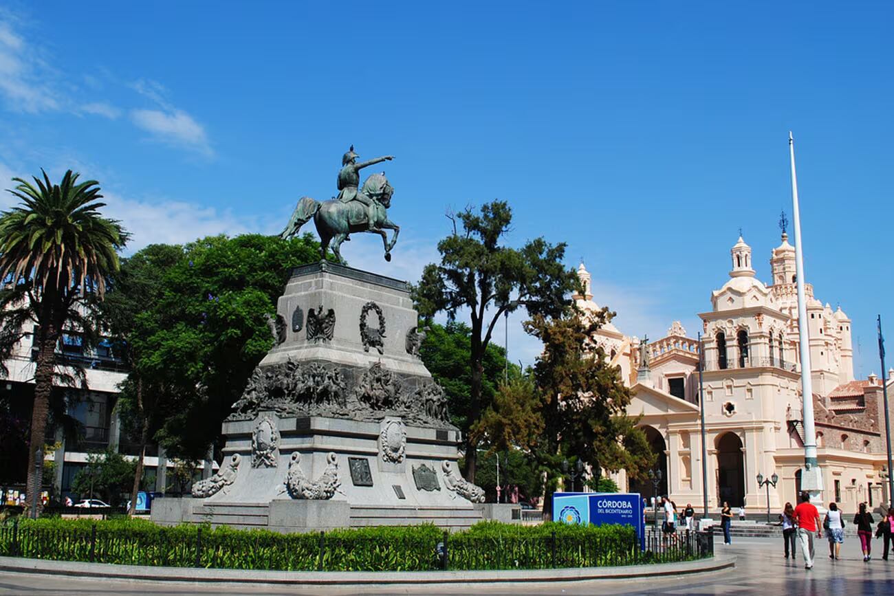 Plaza San Martín de Córdoba. (Archivo)