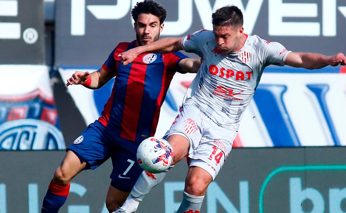 Unión se lo empató en la última a San Lorenzo y le amargó la tarde al Nuevo Gasómetro