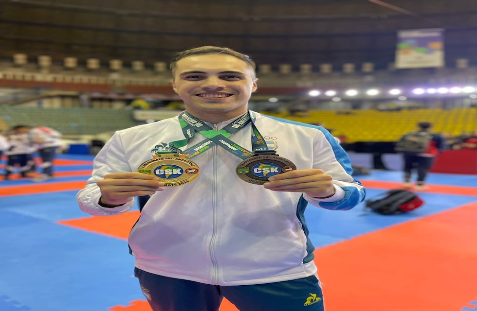 Gonzalo Navarro: multicampeón de karate e ingeniero civil