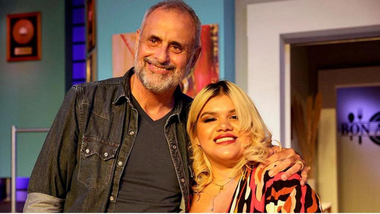 Jorge Rial junto a su hija Morena.