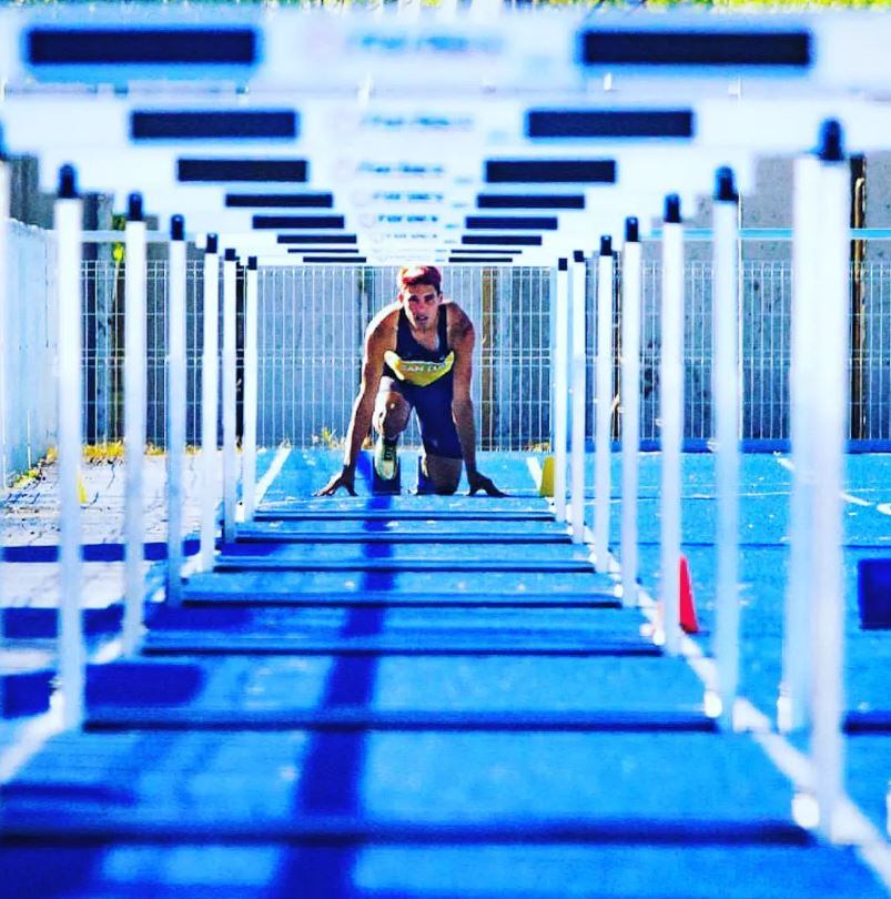 El puntano Bruno De Genaro, el atleta de 19 años que  sigue rompiendo marcas.