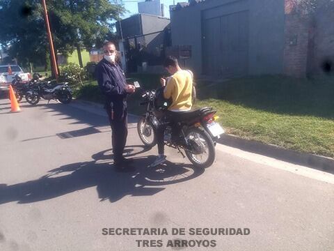 Controles de Tránsito: se labraron ocho infracciones durante el fin de semana