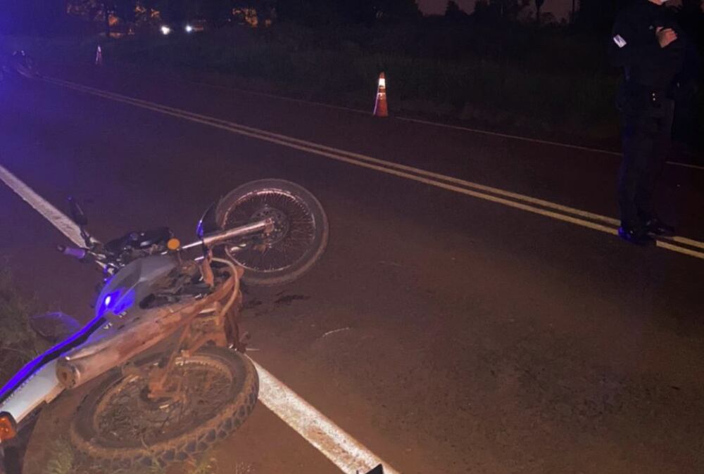 Dos motocicletas colisionaron en Campo Ramón.