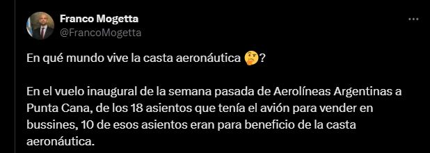 El mensaje del secretario de Transporte para los gremios aeronáuticos