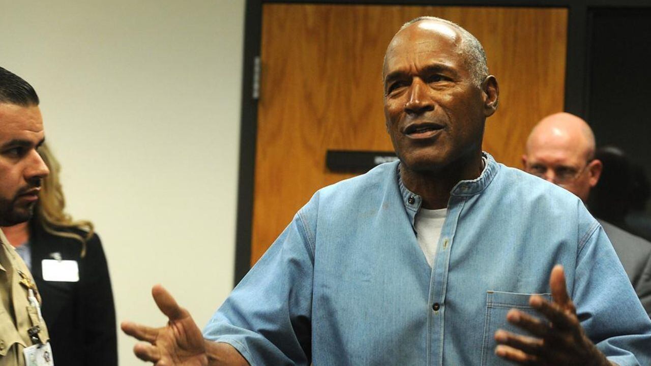 O.J Simpson, exjugador americano que falleció este 11 de abril a los 76 años.