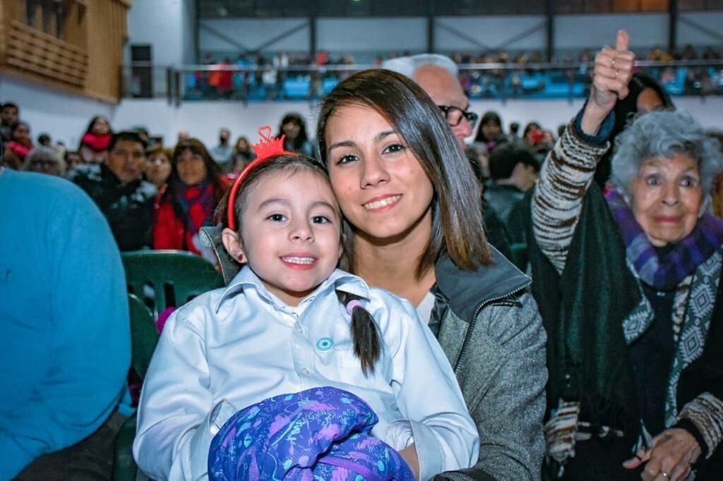 Las familias acompañaron la iniciativa cultural que ya es un clásico en Ushuaia.