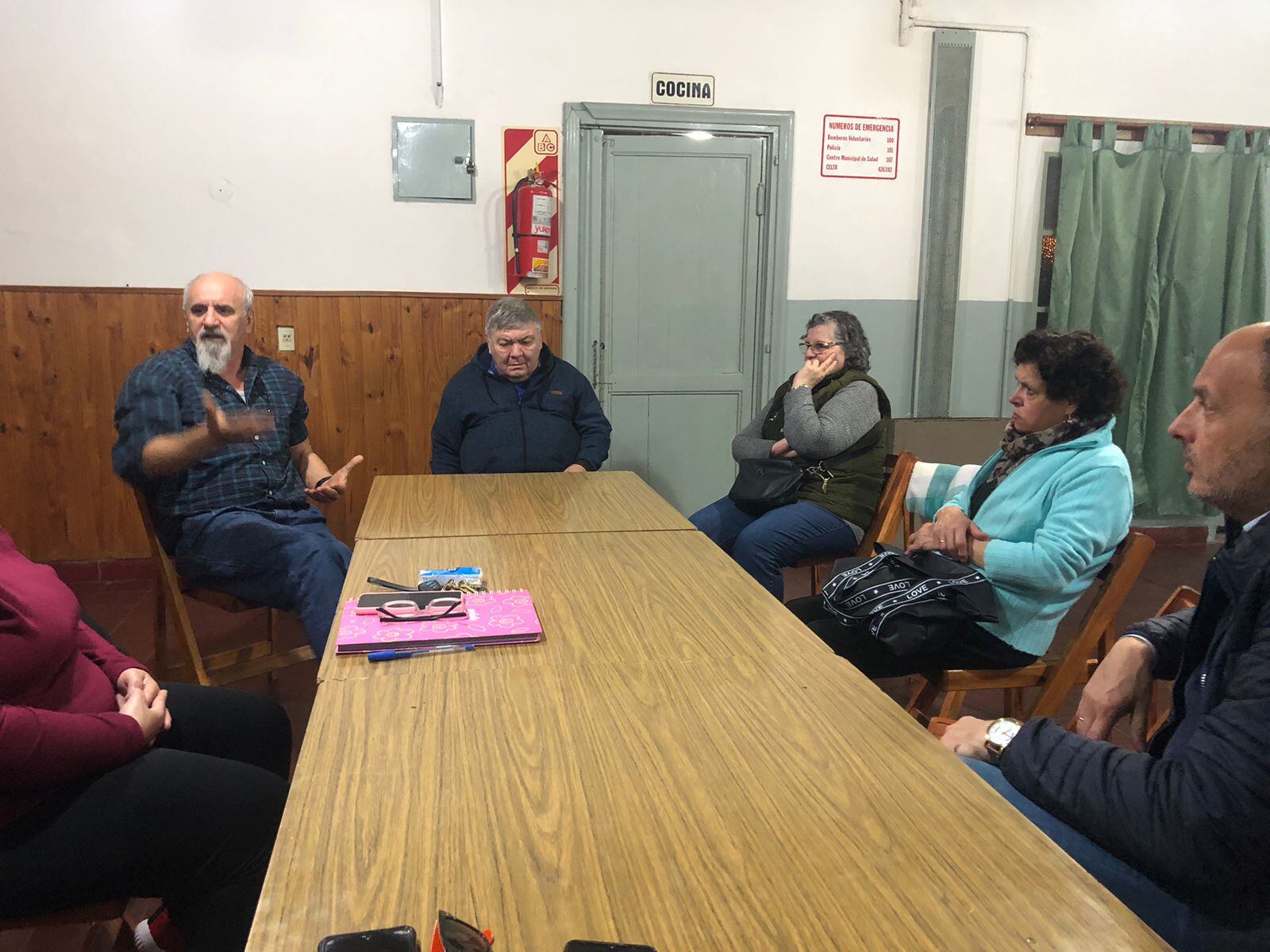 Pablo Garate se reunió con integrantes de las Juntas Vecinales de Tres Arroyos