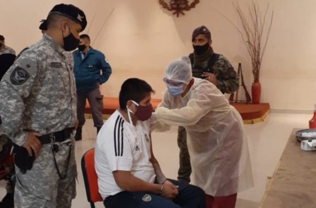 En Salta empezaron a vacunar a los presos contra el coronavirus