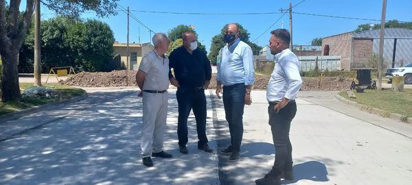 El gobernador Omar Perotti visitó Pujato