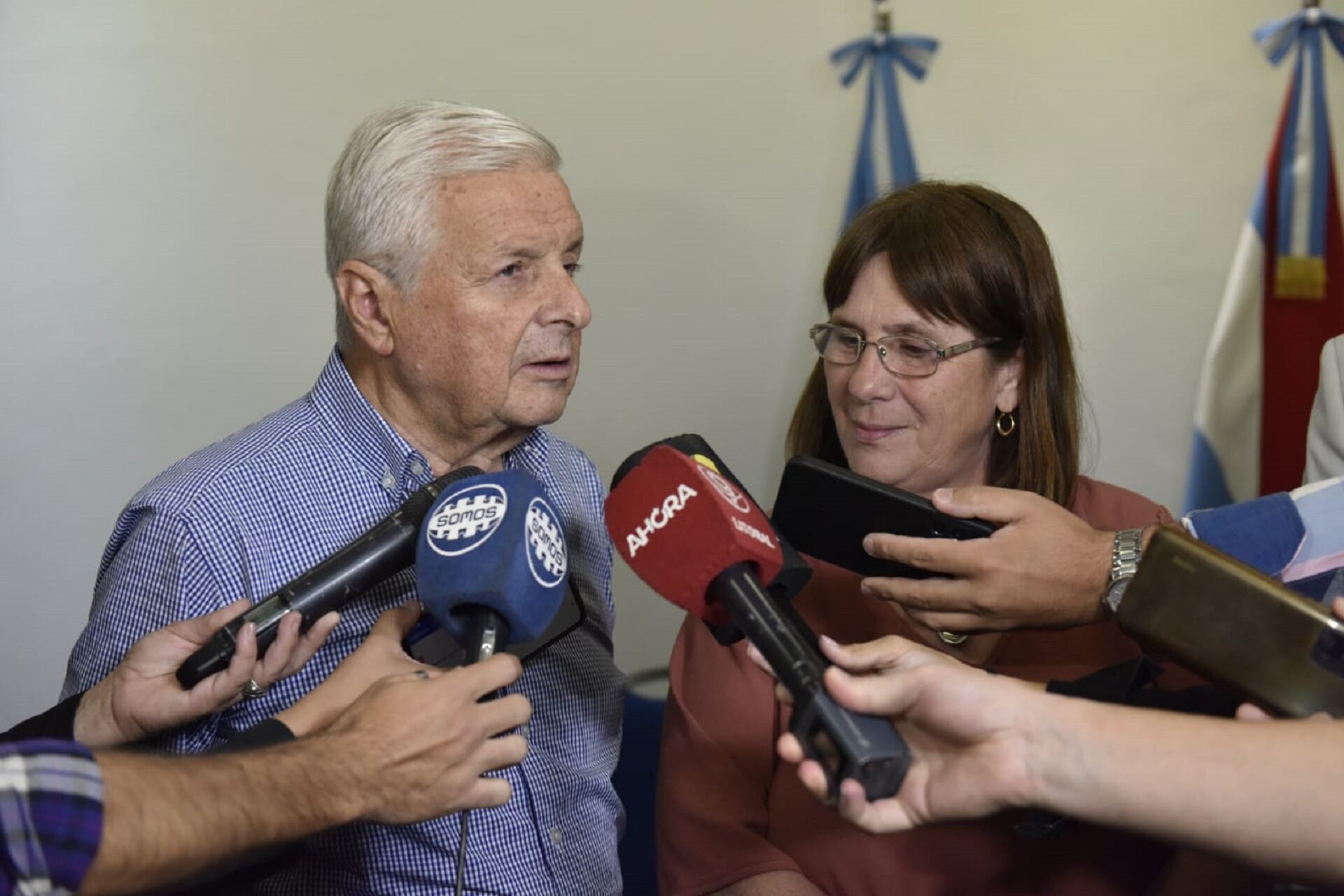 José Lauritto - Intendente de Concepción del Uruguay en reunión con el gobernador.