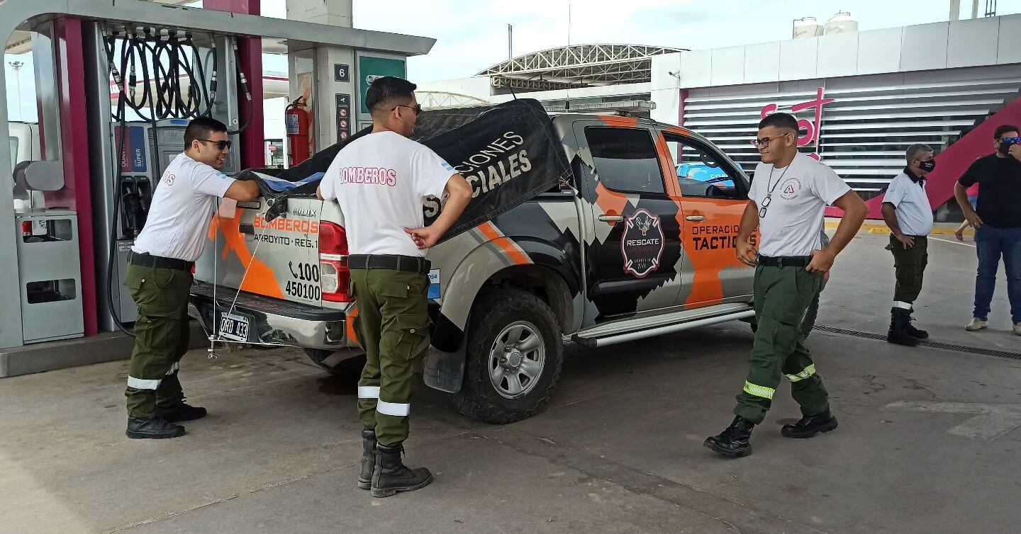 Bomberos de Arroyito viajan a Corrientes