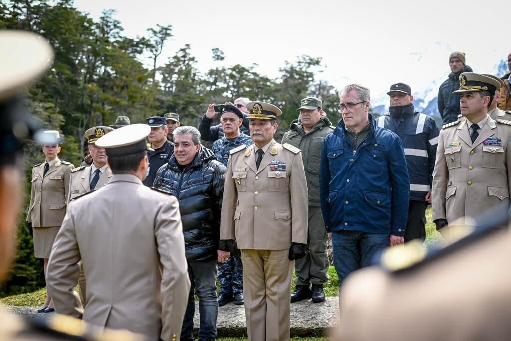 Acto por el 75º aniversario del destacamento de Prefectura en Isla Redonda